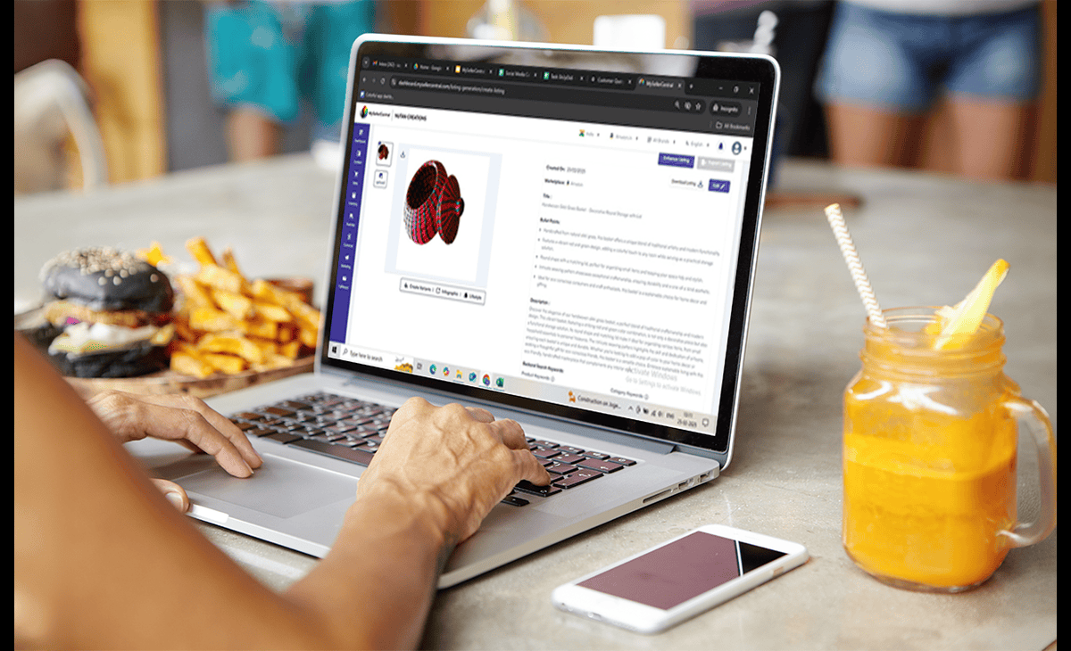 Content Generation – Images (Lifestyle, Variants, Infographics)